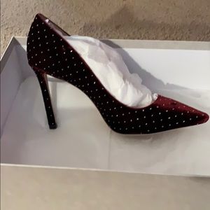 Jimmy choo burgundy heels